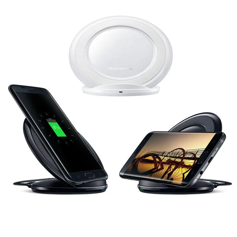 2016 Qi Standard Wireless Vertical latest Charging Pad Charger For Samsung Galaxy S7 S7 Edge Note 5