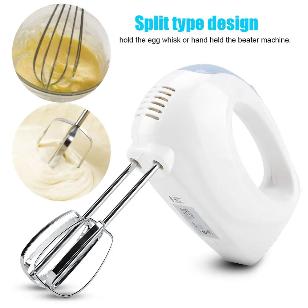 

220V 100W Electric Egg Beaters 5 Speed Hand Mixer Eggs Stand Mixer Kitchen Homemade Cake Muffins Dough Food Maker Machine