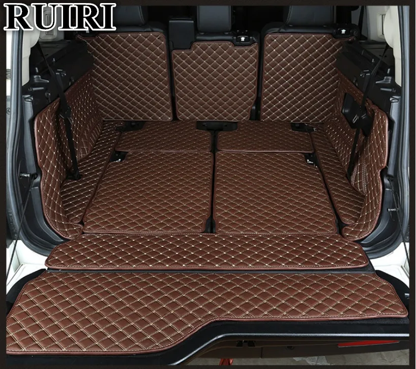 Top quality! Special trunk mats for Land Rover Discovery 4 2016 2010 7