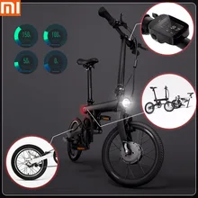 Xiaomi QiCYCLE-EF1 Умный складной электрический велосипед Bluetooth 4,0 16 дюймов мини электрический велосипед приложение Ebike Air