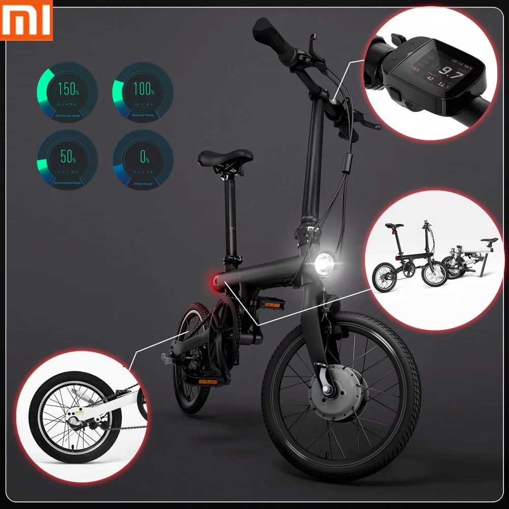 100% Original Xiaomi QiCYCLE EF1 Smart Folding Electric ...