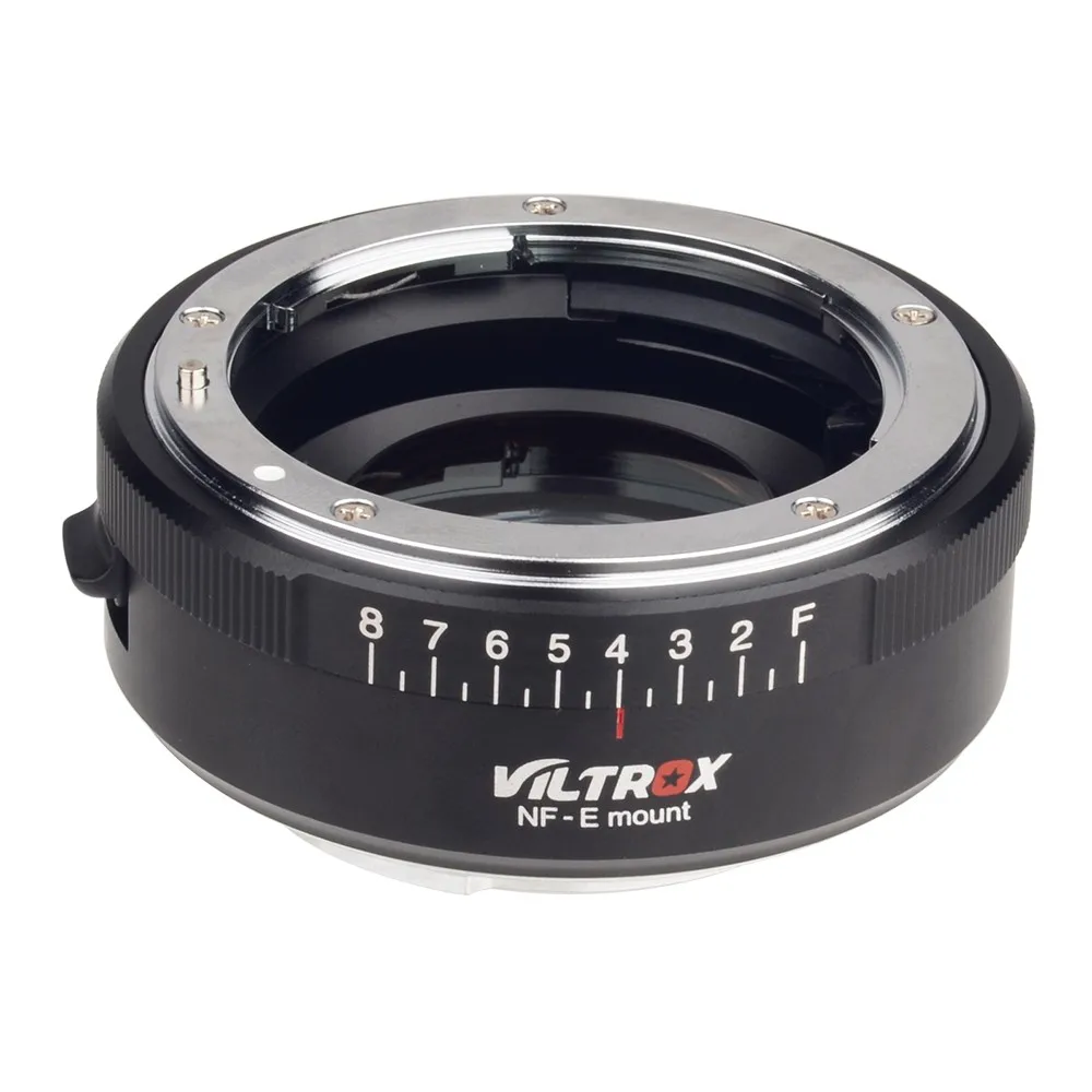 Viltrox NF-E Manual Aperture Lens Adapter Focal Reducer Speed