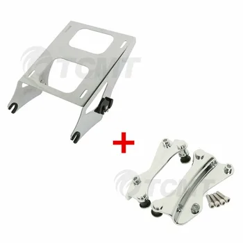 

Motorcycle 4 Point Docking Kits Two Up Tour Pack Luggage Rack For Harley Touring 2014-2018