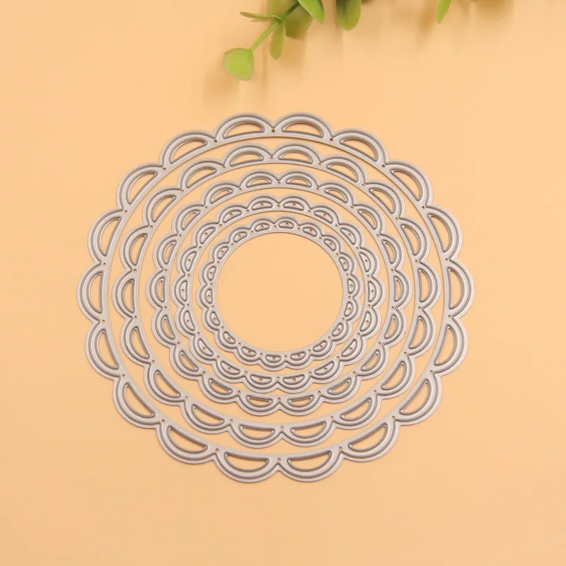 

KLJUYP Circles Metal Cutting Dies Stencils for DIY Scrapbooking/photo album Decorative Embossing DIY Paper Card