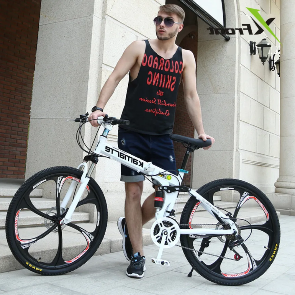 

LOVELION Original Brand 21 24 Speed 26'' Carbon Steel Damping Mountain Downhill Folding Bike Mtb Bicicleta Bicycle