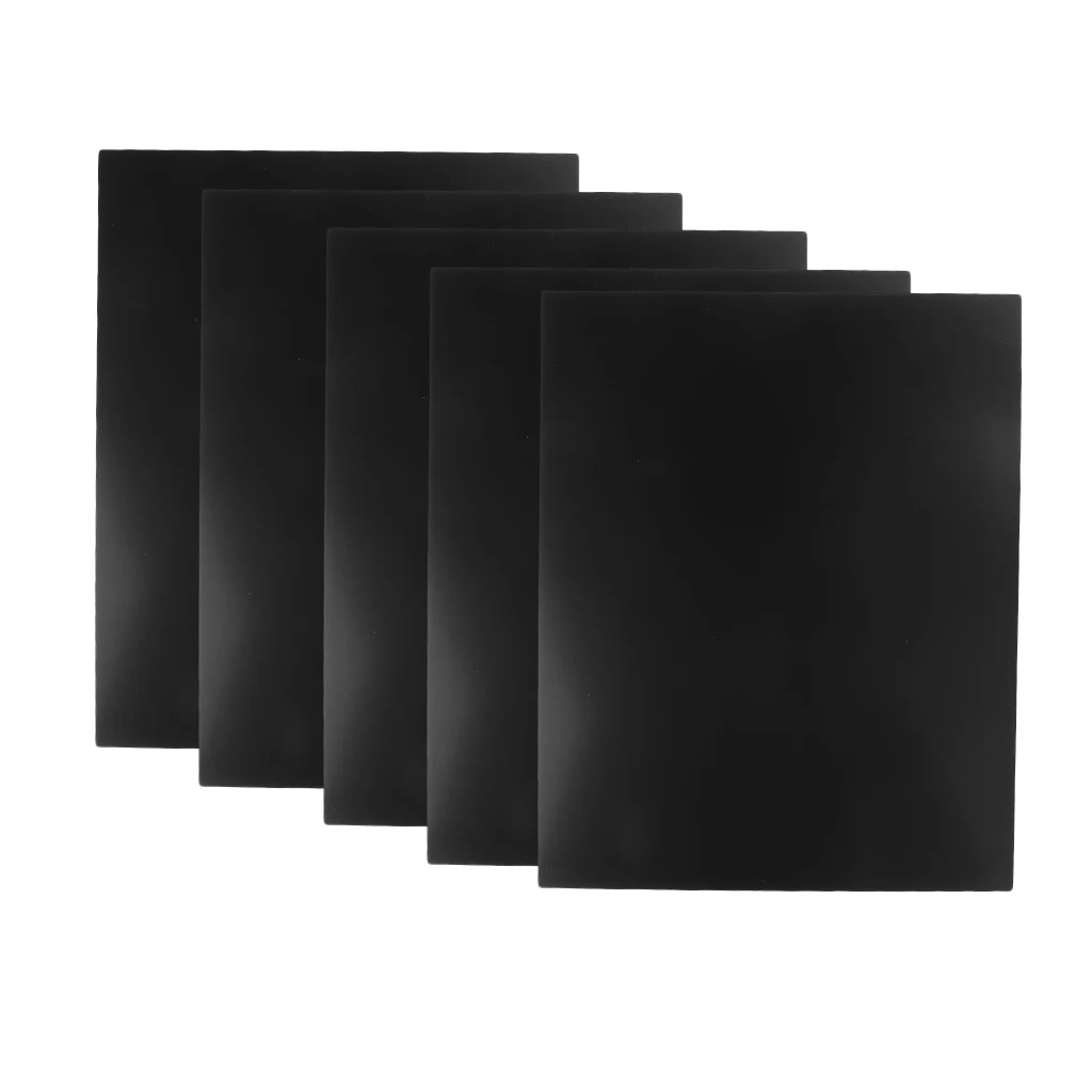 5PCS ABS Sheet Model Craft Plate for DIY Sand Table Scene or RC Aircraft Boat Body Parts Multi Size 2 Colors