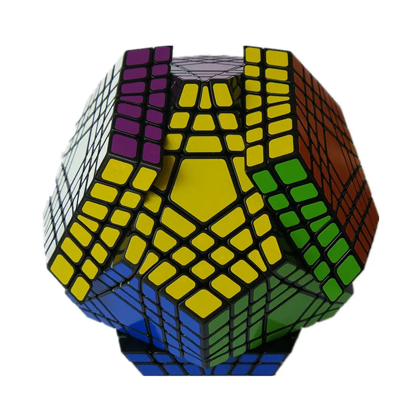 Shengshou 7x7x7 кубик Megaminx 7x7 Wumofang 7x7x7 Кубик Рубика для профессионалов куб додекаэдра Твист головоломки обучающие игрушки кубик рубика