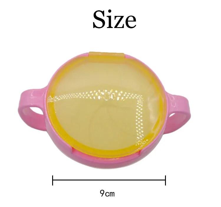 Детские закуски, миска для детей, посуда для хранения еды, антипроливающаяся, 360 вращается, Детская твердая тарелка для кормления, посуда, детский Кормовой Продукт