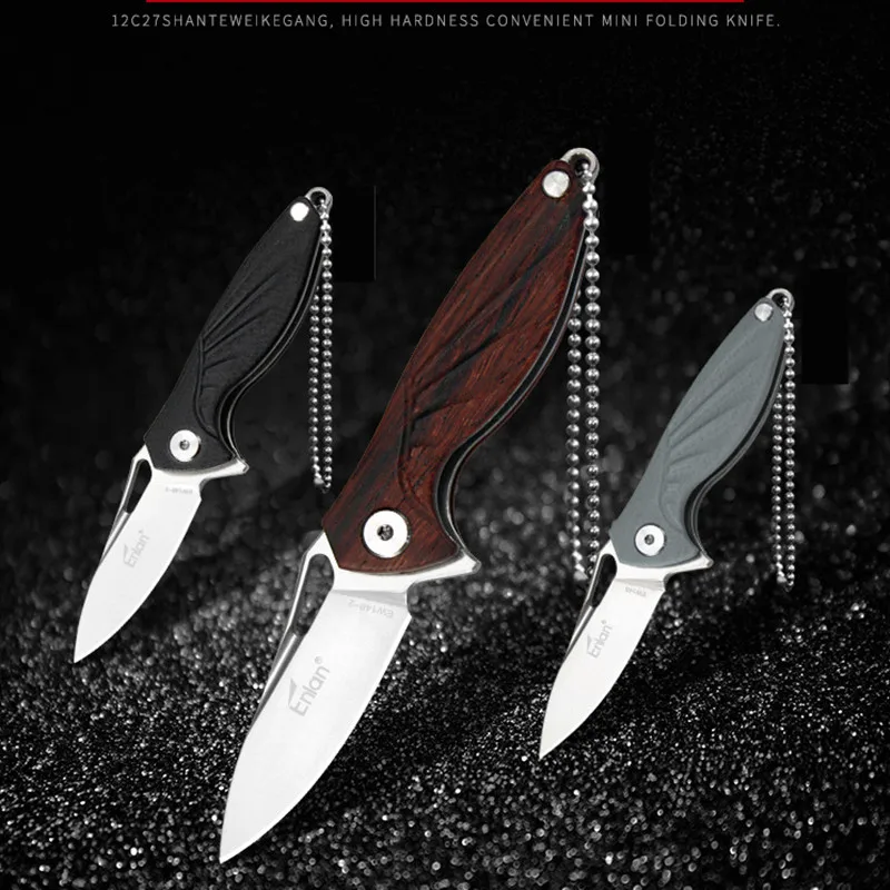 Складной нож Enlan EW148 12C27 G10 12 шт./лот ручка инструмент для выживания и кемпинга