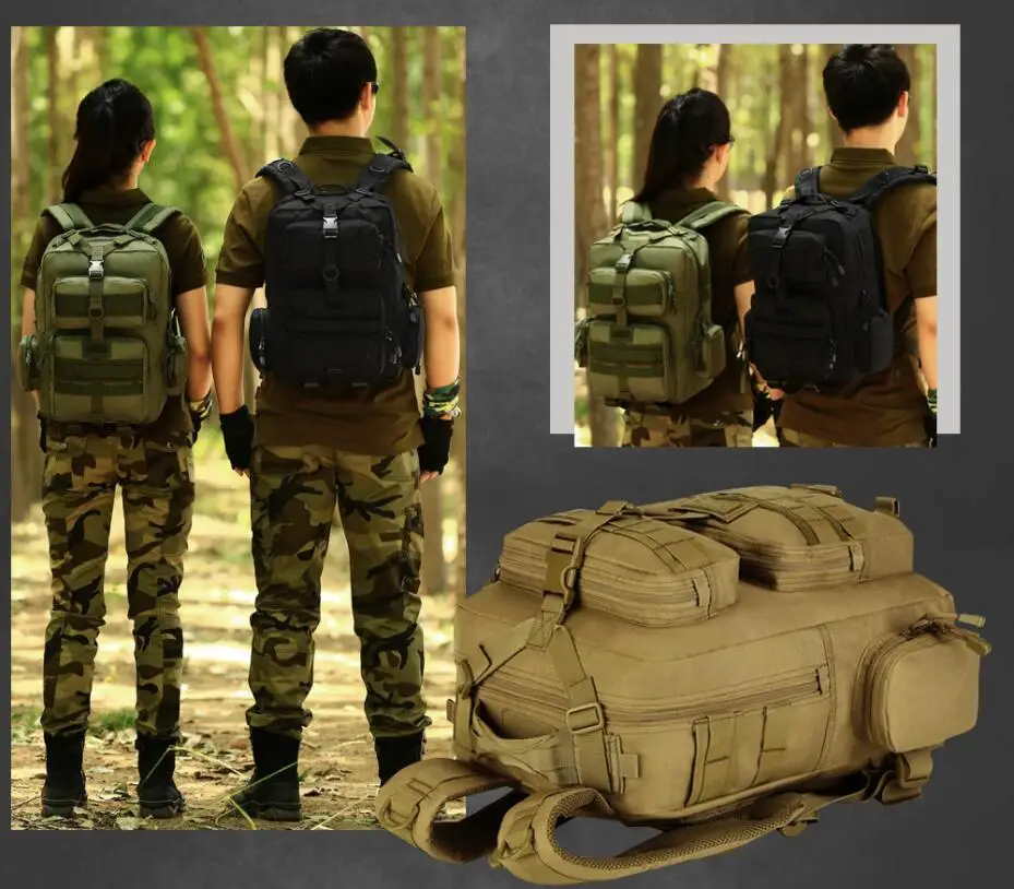 Высокое качество ноутбук 30л Военный Тактический Рюкзак Molle водонепроницаемый нейлоновый пакет для мужчин Mochila Militar рюкзак Открытый походная сумка