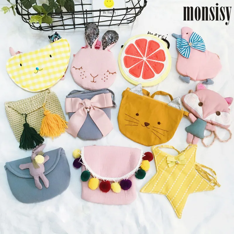 Monsisy Christmas Children Handbag Girl Boy Wallet Kawaii Shoulder Bag Rabbit/Cat/Star/Fox/Duck/Orange Coin Purse Baby Mini Bag baby-bags-for-girl : image Monsisy Christmas Children Handbag Girl Boy Wallet Kawaii Shoulder Bag Rabbit/Cat/Star/Fox/Duck/Orange Coin Purse Baby Mini Bag baby-bags-for-girl