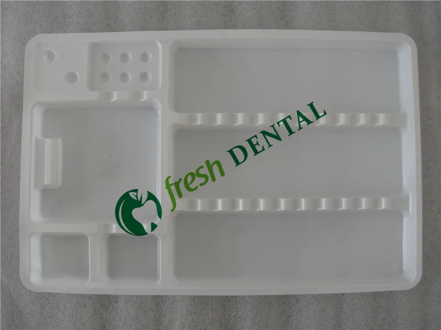 Bandeja de Paletes de Plástico Bandeja Dental Consumível Descartável Separados Colocados Aparelhos Instrumentos Odontológicos Autoclavable Sl408 500 Pcs 4 High Quality Beleza e saúde