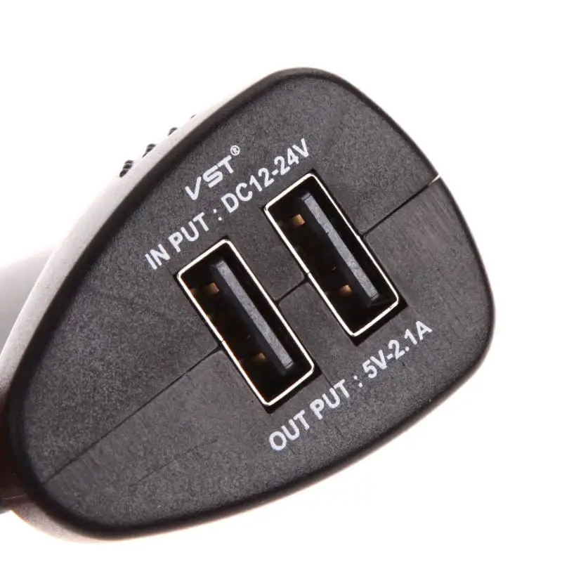 12 V/24 V DC зарядное устройство для автомобиля с двумя портами USB Мощность Адаптер 120W 3Way автомобилей Разъем гнездо для автомобильного прикуривателя Разветвитель высокое качество
