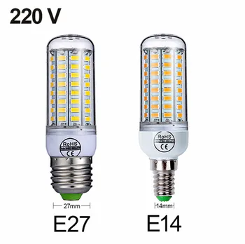 

10 PCS E27 LED Corn Bulb 24W 36W 48W 56W 69W 72W LED Lamp E14 220V 110V For Outdoor Square Playground Warehouse Lighting