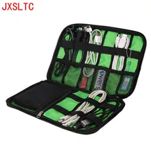 Large Shockproof USB Cable Earphone Storage Bag Flash Drive Organizer Digital Gadget Holder Travel Cellphone Mobile