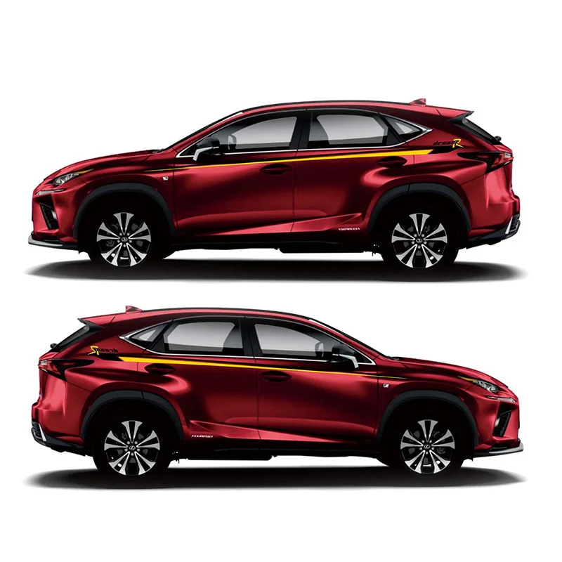 TAIYAO автомобильный стильный спортивный автомобильный стикер для Lexus NX 200 300h F sport Mark Levinson автомобильные аксессуары и наклейки авто стикер