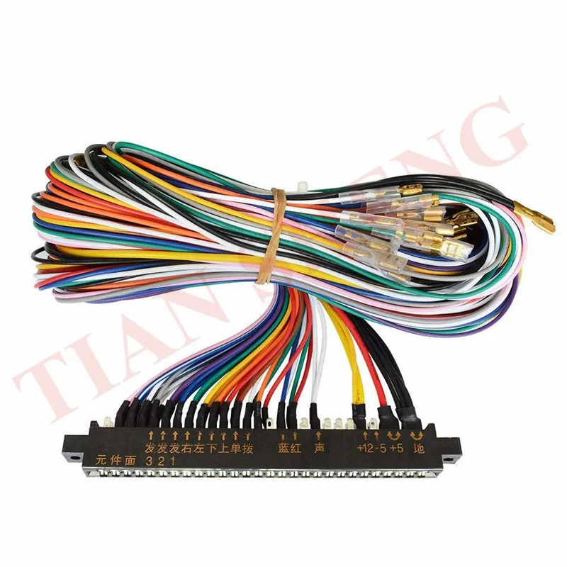 Аркадный жгут проводов JAMMA 56 Pin с интерфейсом шкафа ткацкий станок многоадресный