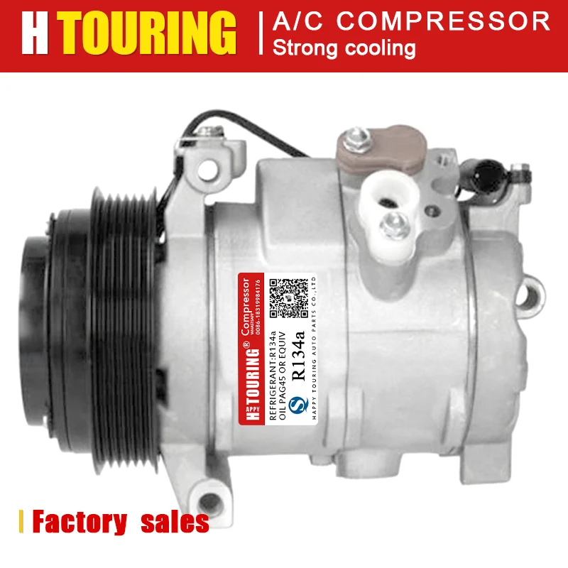 

For denso 10s17c ac compressor For JEEP GRAND CHEROKEE 2.7 CRD 55116839AA 447220-4840 447180-4620 4472204840 4471804620