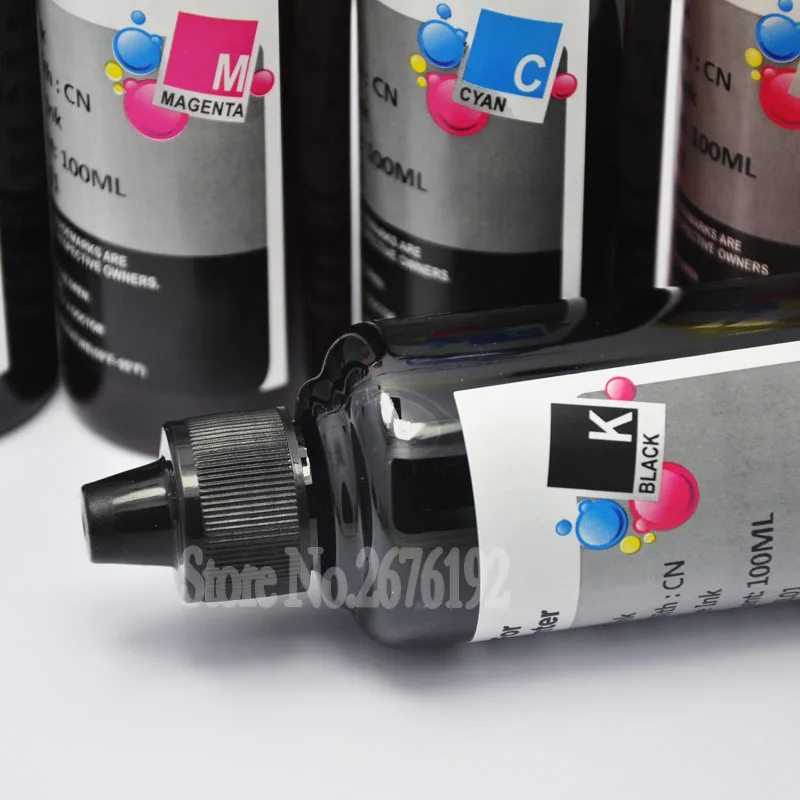 For Canon Pixma MG6340 MG7140 iP8740 MG7540 printer Ink Cartridge Refill Reusable PG450 CLI-451 Quality Dye Photo Ink 6x100ml