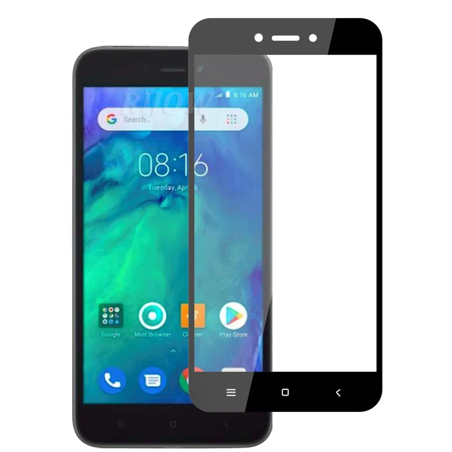 

For Xiaomi Redmi 7A Tempered Glass for Redmi GO Screen Protector Film Full Screen Ultra-thin Black Xiomi Redmi GO Global