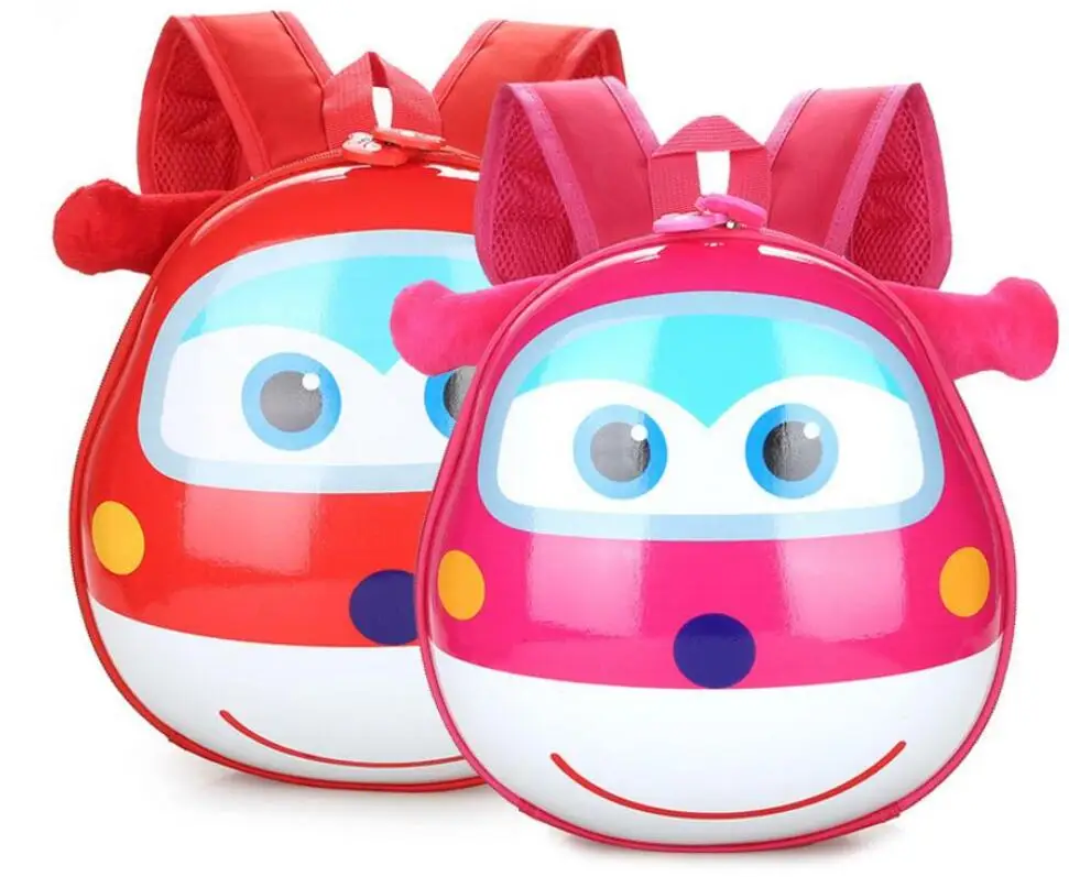 Mochilas escolares de dibujos animados para niños, superalas 3D Jett, para guardería, regalo escolar para niños