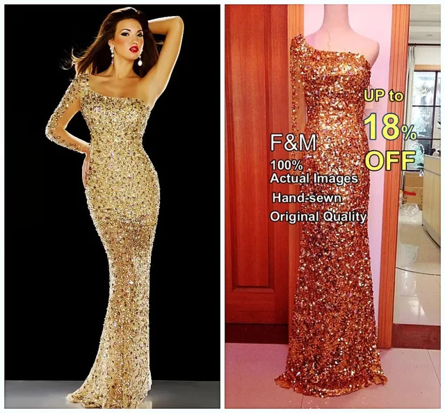 Blinged Out Prom Dresses