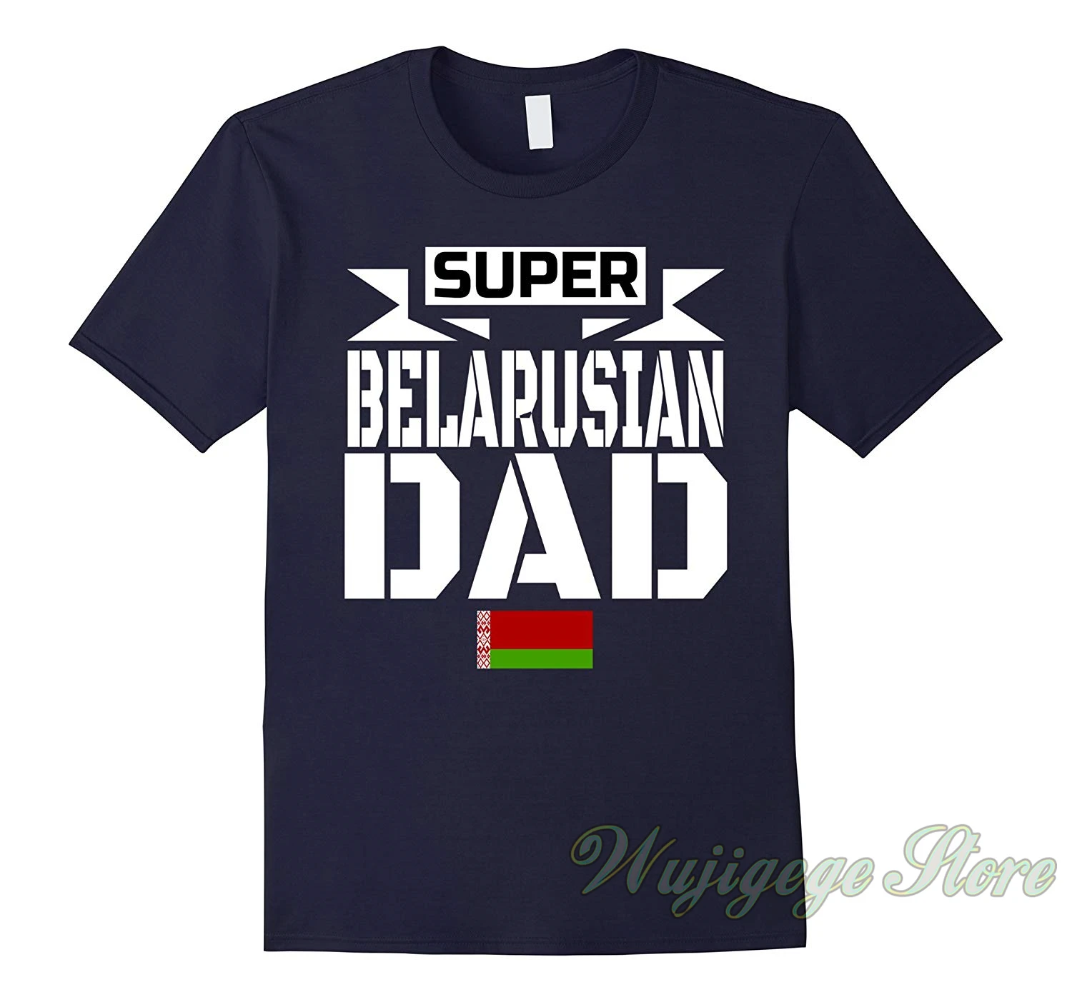 

Summer funny print Mens Storecastle Super Belarusian Dad Fathers Belarus t shirt men women tops tee 100% cotton tshirts