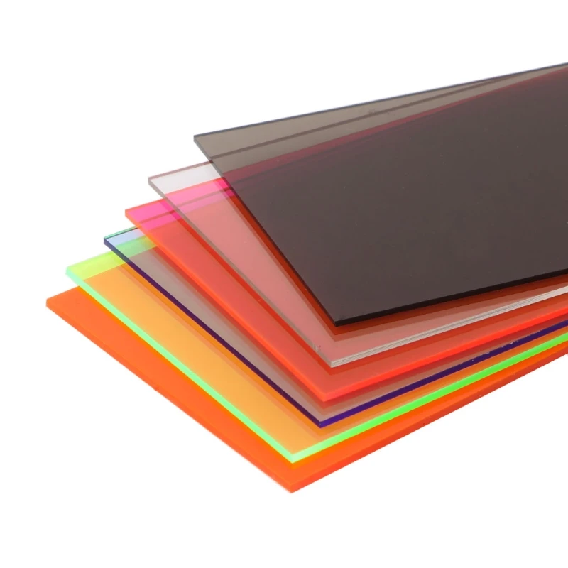 10x20 см доска из оргстекла цветной акриловый лист DIY игрушки Аксессуары