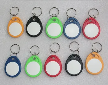 

100pcs/lot UID Changeable IC tag keyfob for mif 1k 13.56MHz Writable mif 0 zero HF ISO14443A