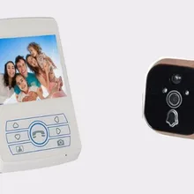 3,5 дюймов Беспроводной междугородние Угол обзора 120 градусов глазок