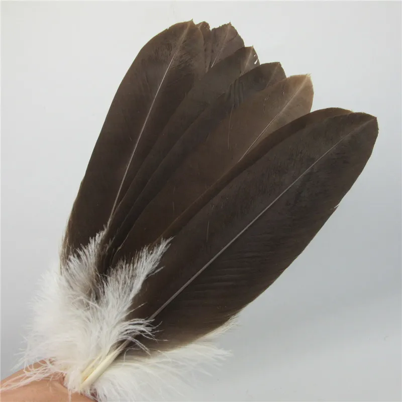 

wholesale 12 Pcs 12-14inches/30-35cm high quality natural Eagle feathers Selected Prime pheasant feathers diy jewelry decoration