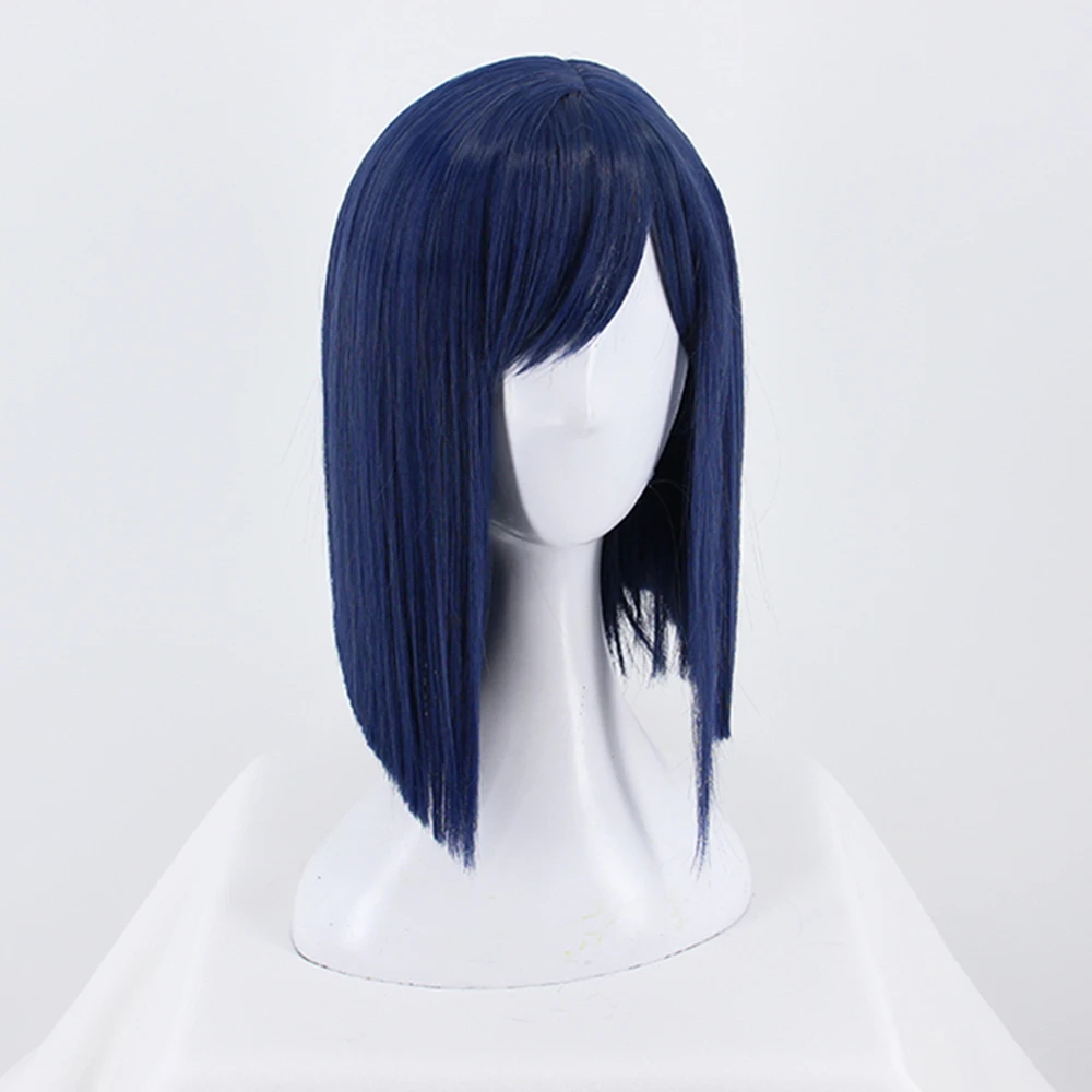 Caro nella parrucca Cosplay FRANXX Zero Two ICHIGO Costume di Halloween capelli sintetici blu Perucas + cappellino parrucca