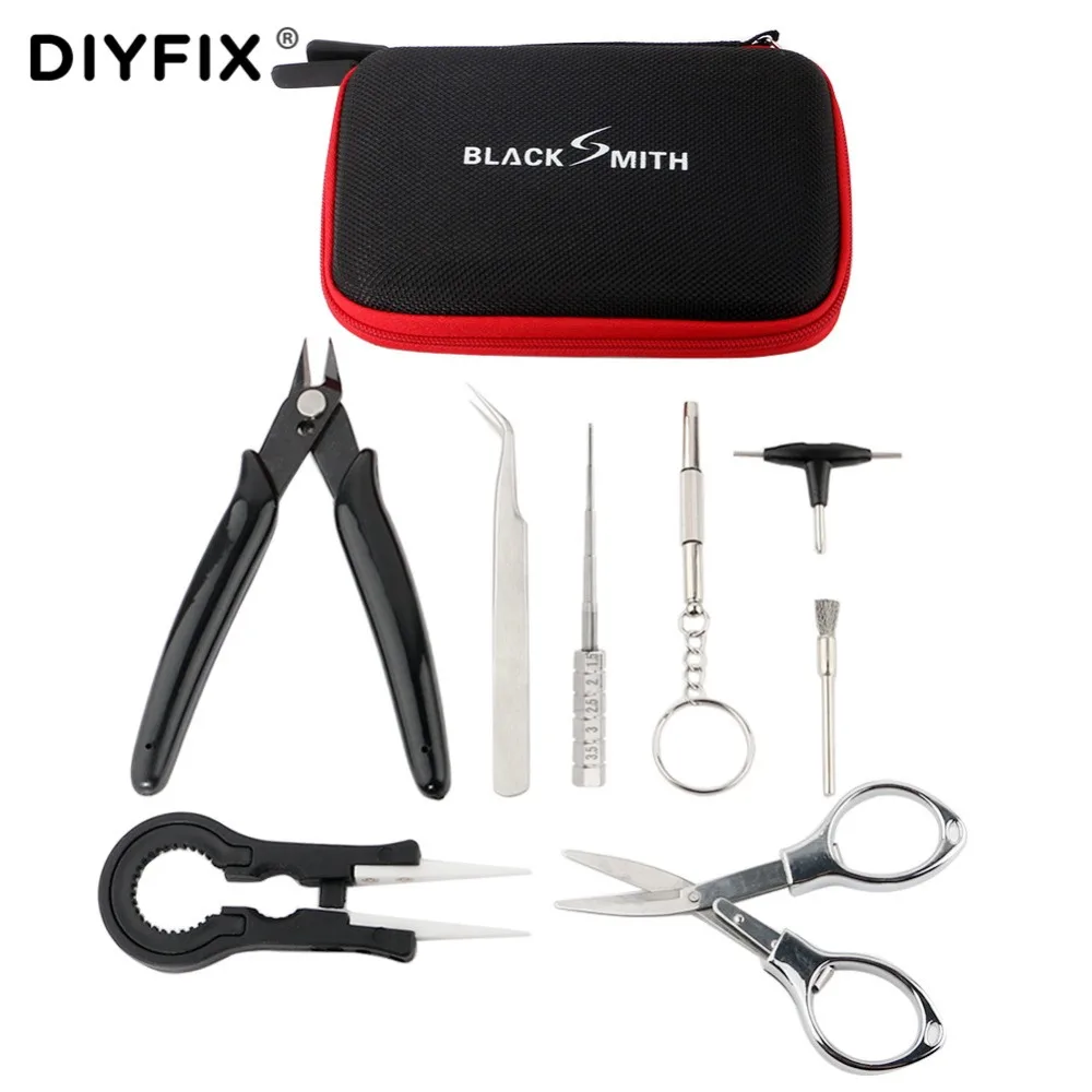 Набор инструментов DIYFIX 8 в 1 набор для вейпа сделай сам керамические пинцеты