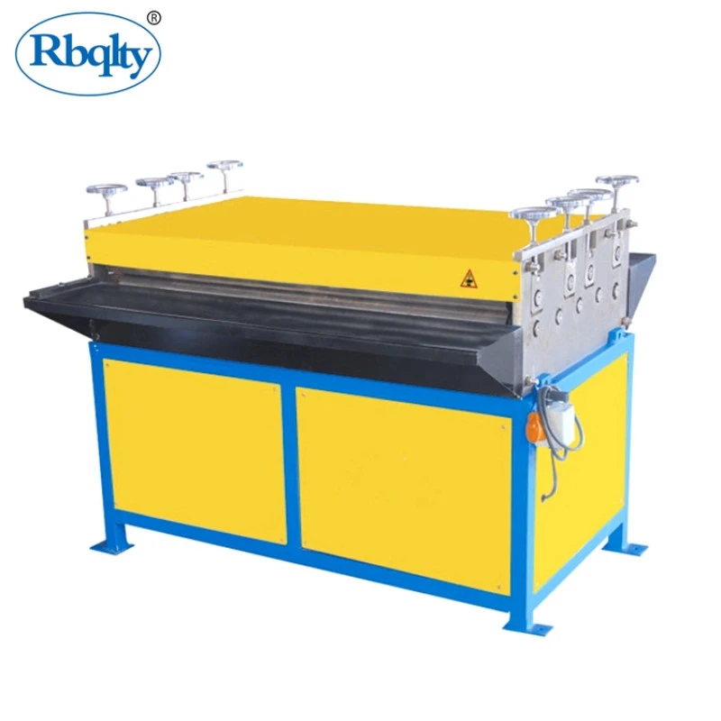

HVAC duct making leveling beading machine bead roller