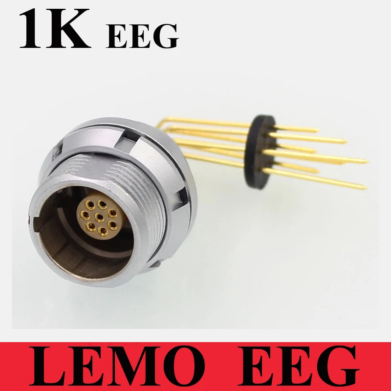 LEMO connector EEG 1K 2 3 4 5 6 7 8 10 14 16 Pin Connector LEMO EEG.1K