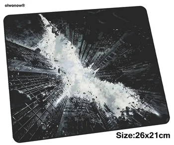 

batman mousepad 26x21cm gaming mouse pad big gamer mat High quality game computer desk padmouse keyboard HD print play mats