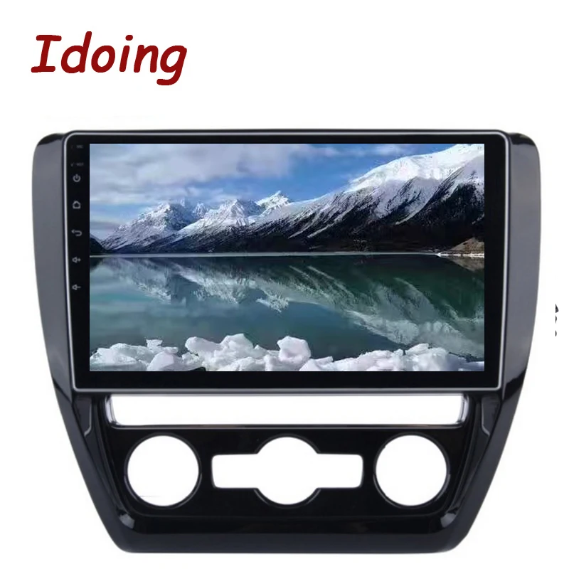 Perfect Idoing 10.2"4G+64G Octa Core Car Android8.1 Radio Vedio Multimedia Player Fit VOLKSWAGE 2011-2015 2.5D IPS DSP GPS Navigation 1