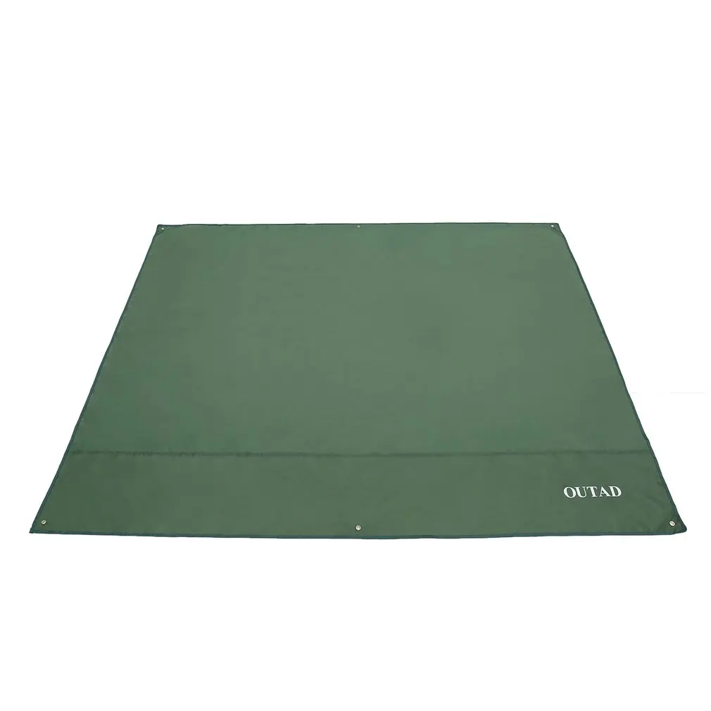 Compact Size Waterproof Camping Tarp for Picnics Tent Sunshade 210D Oxford Fabric Sun Shelter Outdoor Camping Mat