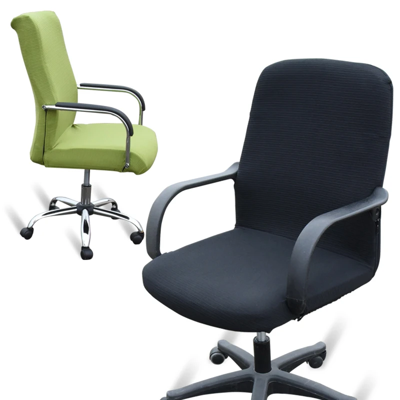 1 шт. эластичный жаккардовый чехол для офисного стула без подлокотника|chair case|chair