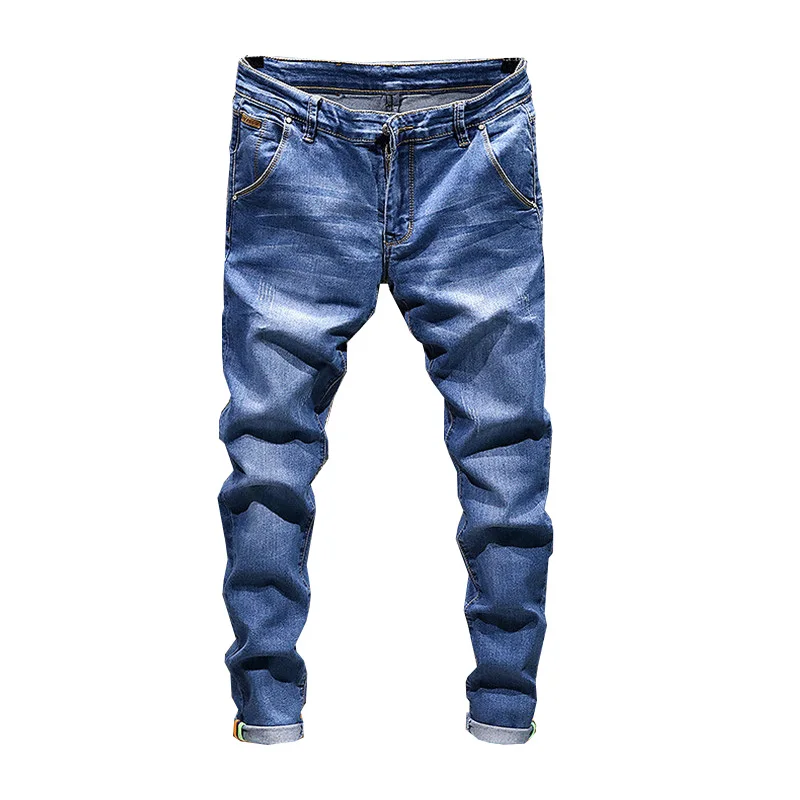 

2019 New Casual Mens Jeans / Skinny Jeans Men Straight Mens Denim Jeans / Male Stretch Trouser fashionable Pantsstranger things