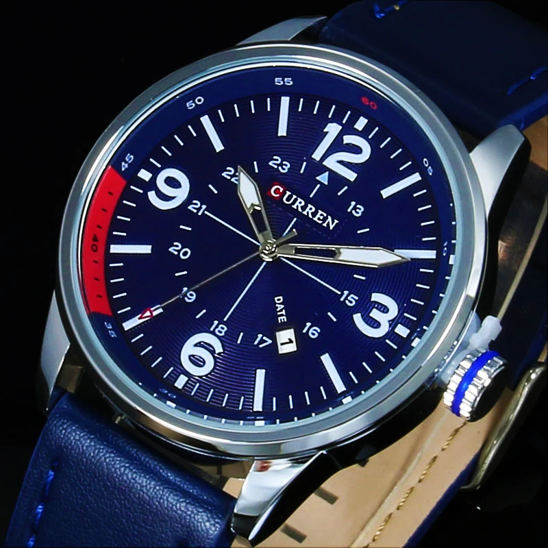 CURREN Мужские часы Топ бренд класса люкс наручные кварцевые мужские Relogio Masculino Relojes