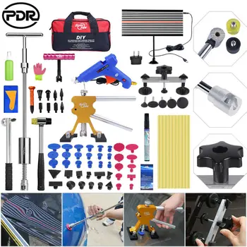 

PDR Tools Paintless Dent Repair Tool Auto Dent Puller Suction Cup Car Body Dent Damage Repair Hand Tool Pulling bridge hammer