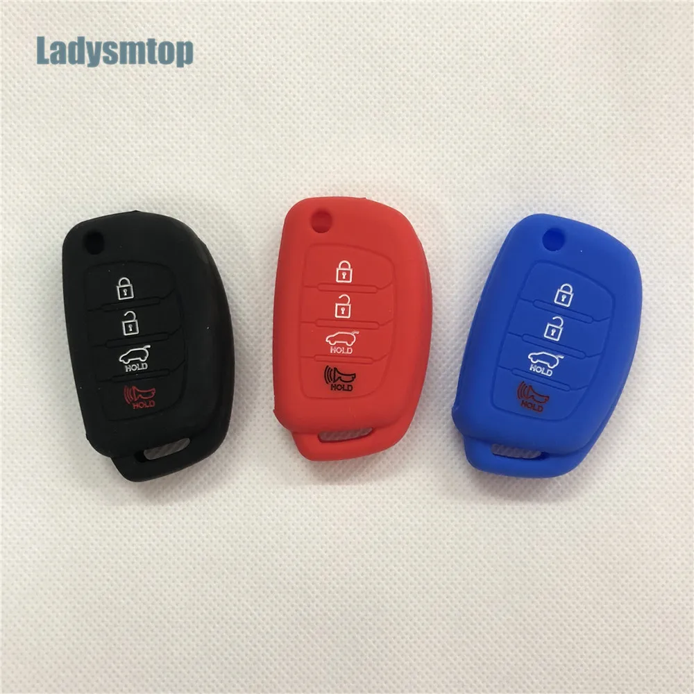 Чехол Ladysmtop для автомобильного ключа Hyundai Mistra Santa Fe Veracruz Tucson Veloster Rohens Coupe AZERA