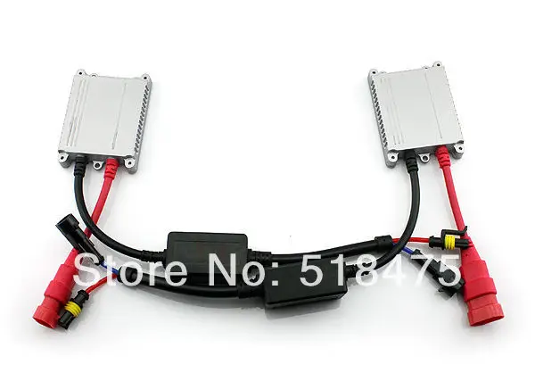 

New HID Xenon 12V 55W super slim Ballast HID xenon ballast slim digital hid ballast 2PCS For all HID Xenon Bulbs free shipping