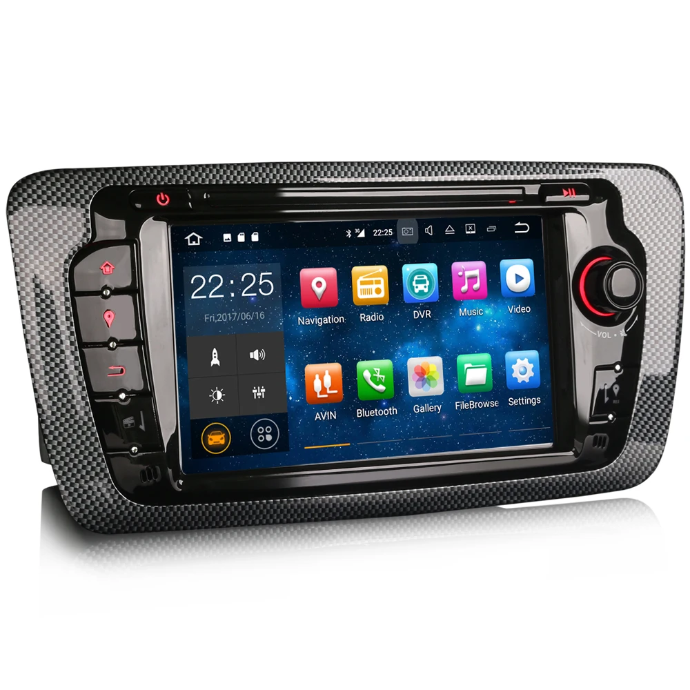 Android 7.1 Car CD/DVD/DAB+Bluetooth Multimedia Player GPS Sat Nav for