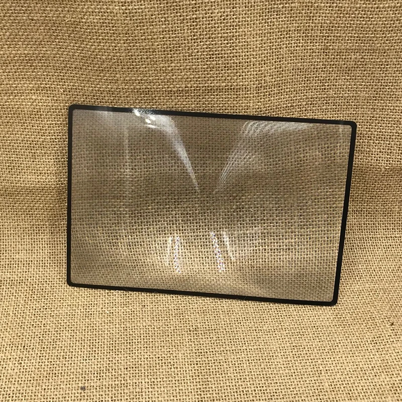 

X3 Book Page Magnification 180X120mm Convinient A5 Flat PVC Magnifier Sheet Magnifying Reading Glass Lens