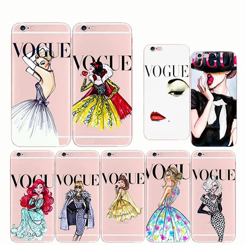 

Fashion Woman More Issues than Vogue Soft Silicon TPU Case Cover for IPhone 7 6 6S 8 Plus SE XR XS Max 5S XS MAX