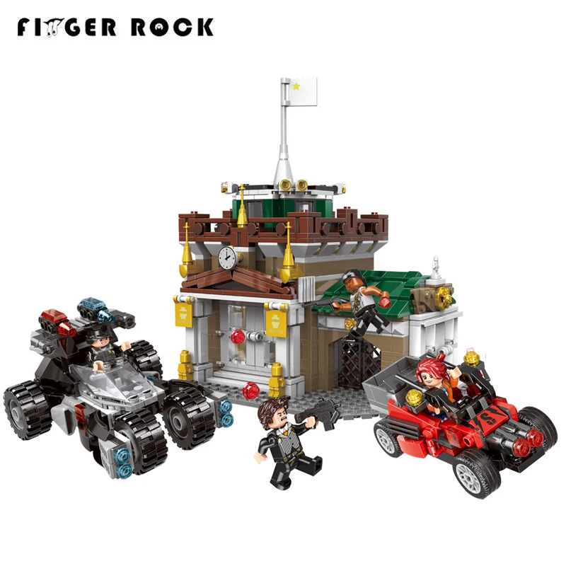 

XINGBAO 10003 City Police The Museum Robber Set Model Building Blocks Bricks Educational Toys Compatible LegoINGLYs Police City