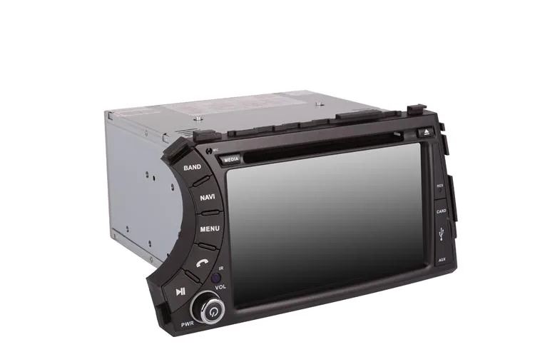 Excellent 7INCH two din Android 9.0 Car Multimedia Player Radio 3G/4G WIFI GPS For Kyron Actyon Korando Sports 2005-2013 with SD USB 2