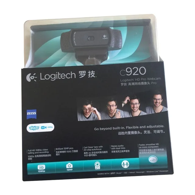 marathon Frem nuttet Logitech Pro C920 Hd 1080p Webcam Old Version - Webcams - AliExpress